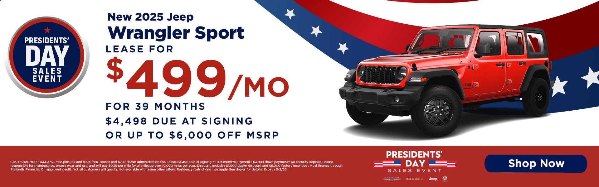 New 2025 Jeep Wrangler Sport