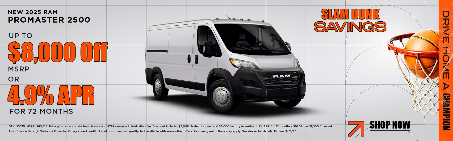 New 2025 Ram Promaster 2500