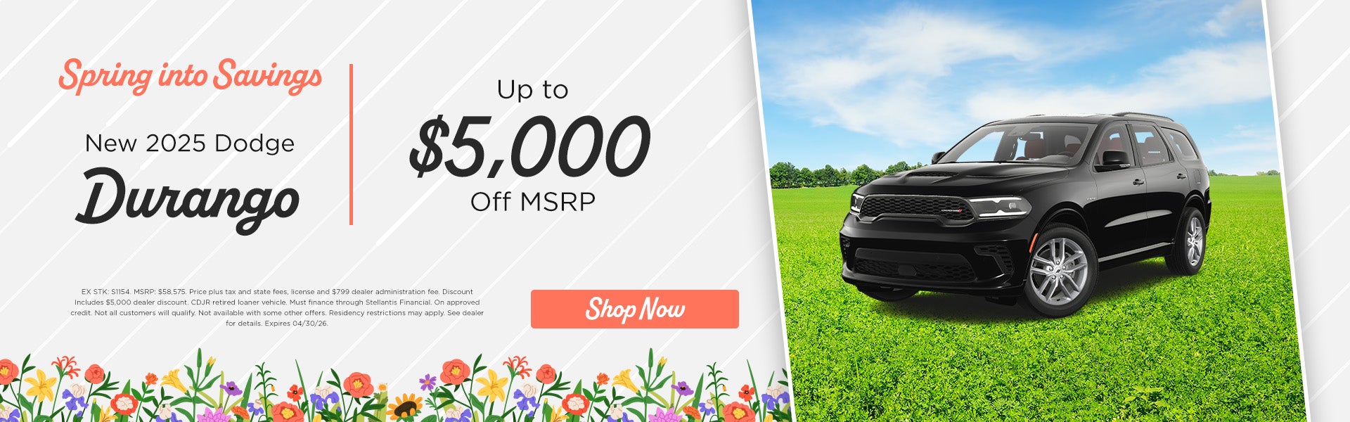 New 2025 Dodge Durango