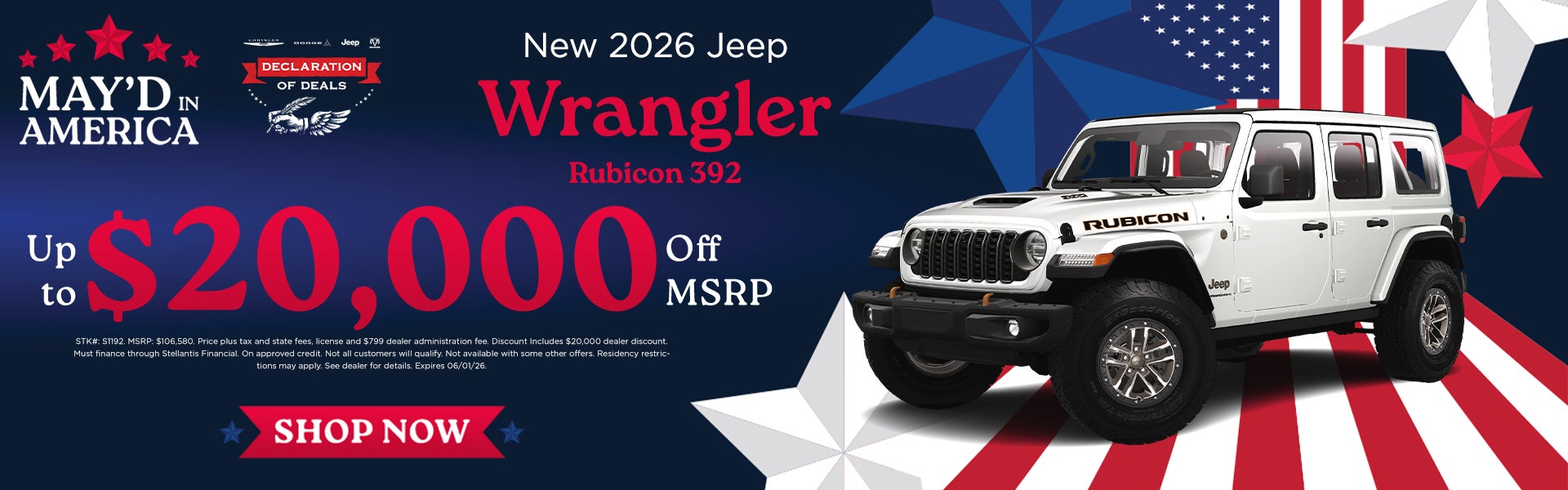 New 2026 Jeep Wrangler Rubicon 392