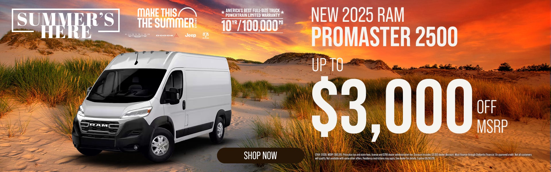 New 2025 RAM Promaster 2500