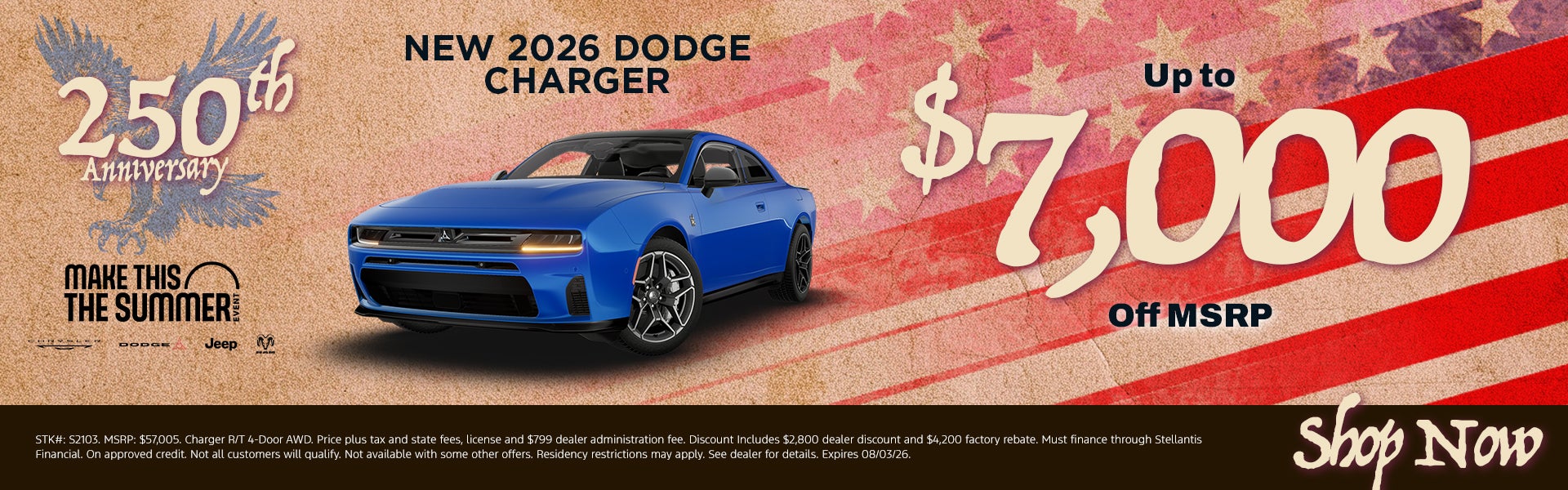 New 2026 Dodge Charger