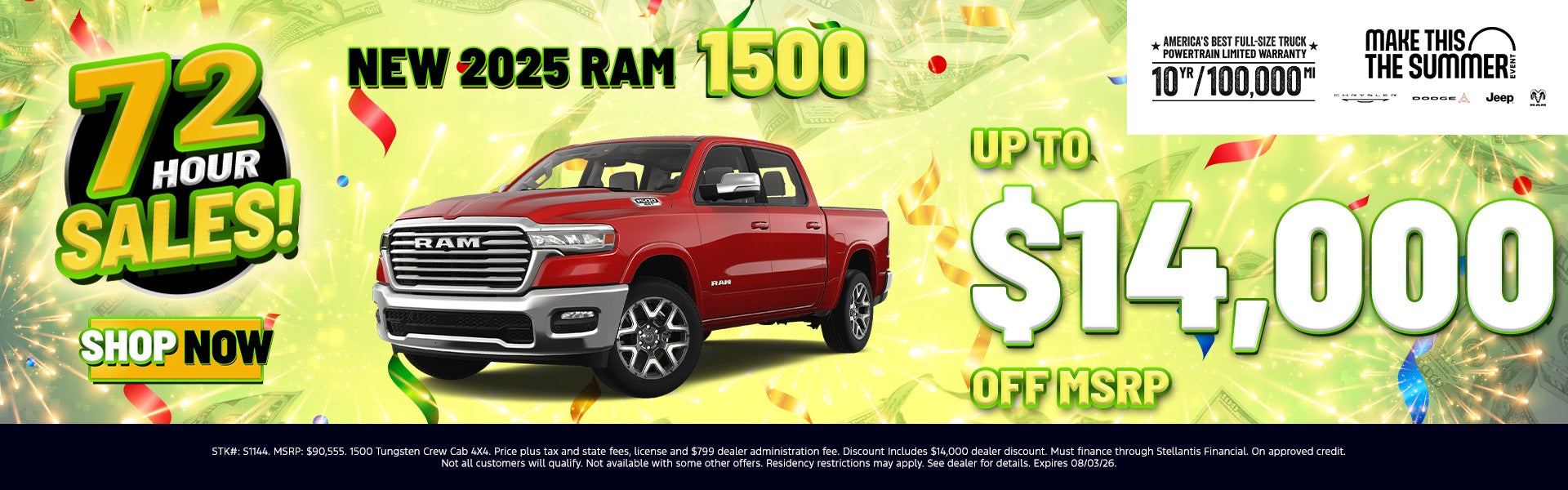 New 2025 RAM 1500