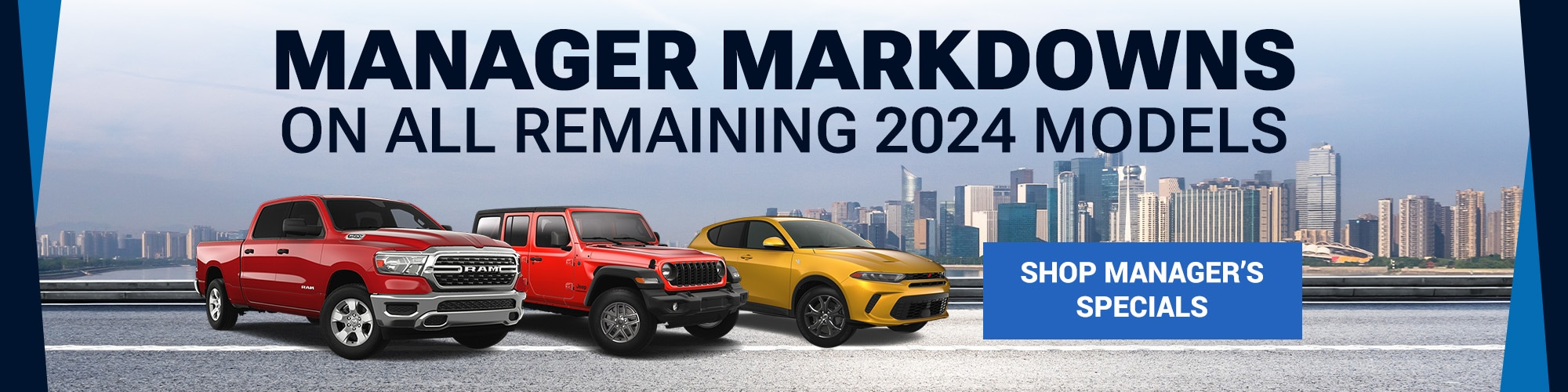 Manager Markdowns at Deacon Jones Chrysler Dodge Jeep Ram of Clinton in Clinton NC